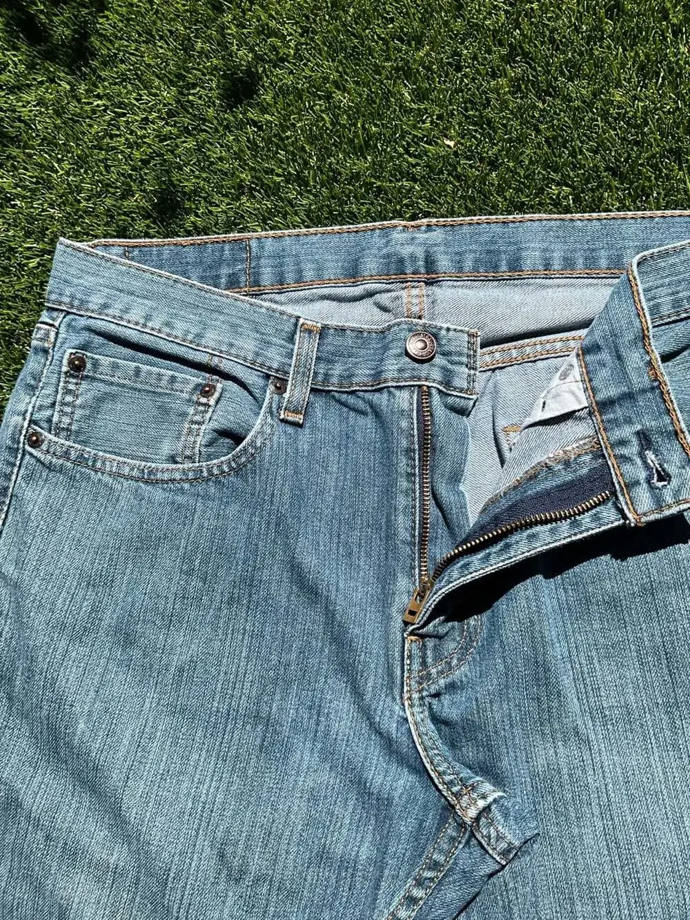 Levi's 559 Relaxed Straight Fit Jeans Mens 32x30 Blue Light Wash